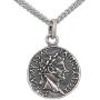 Badali Jewelry Officially Licensed Lasciel’s Blackened Denarius Necklace from Jim Butchers The Dresden Files, Coin or Coin Necklace