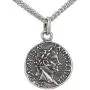 Badali Jewelry Officially Licensed Lasciel’s Blackened Denarius Necklace from Jim Butchers The Dresden Files, Coin or Coin Necklace