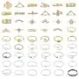 FUTIMELY 47-54Pcs Gold & Silver Knuckle Stacking Rings Set Boho Star Moon Multiple Rings Pack for Teen Girls,Vintage Stackable Joint Midi Finger Rings Set FUTIMELY 47-54Pcs Gold & Silver Knuckle Stacking Rings Set Boho Star Moon Multiple Rings Pack for Teen Girls,Vintage Stackable Joint Midi Finger Rings Set