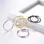 U7 Hoop Earrings |Small Medium Sized Huggie for Women Girls| Hypoallergenic Sterling Silver Post Lightweight Hoops in Stainless Gold Black Color, 2mm Thin,Diameter 25 30 40mm, with Gift Box U7 Hoop Earrings |Small Medium Sized Huggie for Women Girls| Hypoallergenic Sterling Silver Post Lightweight Hoops in Stainless Gold Black Color, 2mm Thin,Diameter 25 30 40mm, with Gift Box