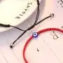 PPJew Handmade Evil Eye Bracelet Ojo Turco Kabbalah Protection Adjustable Red String Amulet Nazar Bracelets Set for Couples Women Men Family Bestfriend 2Pcs PPJew Handmade Evil Eye Bracelet Ojo Turco Kabbalah Protection Adjustable Red String Amulet Nazar Bracelets Set for Couples Women Men Family Bestfriend 2Pcs