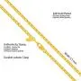 Lifetime Jewelry 3.5mm Flat Mariner Chain Necklace for Women & Men 24k Gold Plated