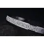VNOX Stainless Steel Cubic Zirconia Rhinestones Paved Eternity Cuff Bangle Bracelet for Women Girl VNOX Stainless Steel Cubic Zirconia Rhinestones Paved Eternity Cuff Bangle Bracelet for Women Girl