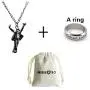 missuso Michael Jackson Pendant Pop Star Singer Chain Fashion Stainless Metal Necklace