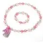 Unicorn Rainbow Jewelry Sets,Toddler Girls Unicorn Necklace Bracelet,Little Girls Chunky Bubblegum Beads Necklace(Pink) Unicorn Rainbow Jewelry Sets,Toddler Girls Unicorn Necklace Bracelet,Little Girls Chunky Bubblegum Beads Necklace(Pink)