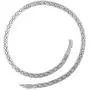 MagnetRX® Titanium Magnetic Therapy Necklace - Natural Pain Relief for Neck Arthritis, Back, Shoulder Pain, Headache and Migraine Relief Magnetic Necklace (Silver, 21.5 Inches)