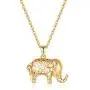 IEFRICH Cubic Zirconia Horse Elephant Turtle Sunflower Pendant Necklaces for Women Girls, 14K Gold Plated Crystal Heart Necklace Jewelry Gifts IEFRICH Cubic Zirconia Horse Elephant Turtle Sunflower Pendant Necklaces for Women Girls, 14K Gold Plated Crystal Heart Necklace Jewelry Gifts
