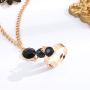 Bomine Boho Crystal Finger Bracelets Ring Hand Chain Gold Flower Beach Slave Bracelet Jewelry Chain for Women and Girls