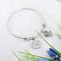 AKTAP Saguaro Cactus Bracelet for Women I Will Not Be Another Flower Picked for My Beauty and Left to Die Cacti Charms Bracelet