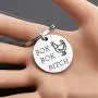 MAOFAED Funny Chicken Gift Chicken Lover Gift Chicken Keychain Crazy Rich Asians Inspired Keychain Gift for Friend MAOFAED Funny Chicken Gift Chicken Lover Gift Chicken Keychain Crazy Rich Asians Inspired Keychain Gift for Friend