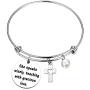 AKTAP Sunday School Teacher Gift She Speaks Wisely Teaching with Gracious Love Bracelet Godmother Church Youth Gift Childrens Pastor Appreciation Jewelry