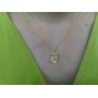 Gold Hexagon Initial Necklace for Girl,Letter A-Z Personlized Name Jewelry Engraved Alphabet Necklace for Teen Girls
