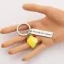 CENWA Lemon Charm Jewelry Youre My Main Squeeze Keychain Lemon Pun Gift