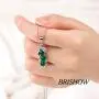 Brishow Fashion Wedding Bride Silver Pendant Necklace Chain Green Rhinestone Bean Pendant Necklaces Crystal Bridal Chains Jewelry Accessories for Women and Girls Brishow Fashion Wedding Bride Silver Pendant Necklace Chain Green Rhinestone Bean Pendant Necklaces Crystal Bridal Chains Jewelry Accessories for Women and Girls