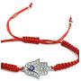 2927 Evil Eye Bracelet Red String Hamsa Charm Kabbalah Jewelry