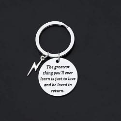 CENWA Moulin Rouge Quote Inspired Gift The Greatest Thing You’ll Ever Learn is Just to Love and Be Loved in Return