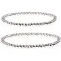 Fashion Silver Gold Beaded Bracelet Silver Plated Stacking Ball Beads Bracelets Dainty Bead Stretchable Elastic Bracelet Jewelry 8MM Italian Bead Ball Chain Strand Bracelet for Women Men Fashion Silver Gold Beaded Bracelet Silver Plated Stacking Ball Beads Bracelets Dainty Bead Stretchable Elastic Bracelet Jewelry 8MM Italian Bead Ball Chain Strand Bracelet for Women Men