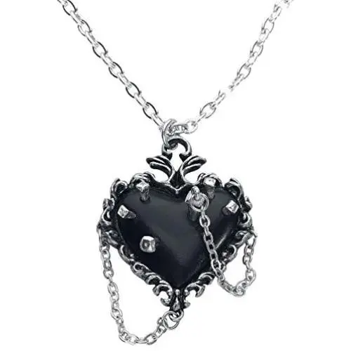 Alchemy of England Witches Heart Pendant, Silver Alchemy of England Witches Heart Pendant, Silver