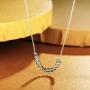 ESSIE ODILA Sweet 10th-25th Birthday Girls Necklace for Women Teenager 925 Sterling Silver Crystal Beads Necklace Jewelry Birthday Gift for Daughter Sister Niece