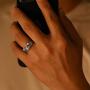 Frog Rings,Personalized Open Adjustable couples rings,Cute Animal wedding bands for women