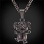 U7 Women Teen Girls Boys Cute Animal Necklace Stainless Steel/18K Gold Plated Pet Series Jewelry Pig/Dachshund/Panda Bear/Horse/Camel/Dolphin/Sheep/Turtle Pendant Necklace with Chain 22 Inch