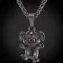 U7 Women Teen Girls Boys Cute Animal Necklace Stainless Steel/18K Gold Plated Pet Series Jewelry Pig/Dachshund/Panda Bear/Horse/Camel/Dolphin/Sheep/Turtle Pendant Necklace with Chain 22 Inch