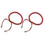 Skyflying 2PCS Cotton Red Line Lucky Love Chain Kabbalah Adjustable Bracelet Ankle Chain Protection Faith Unisex