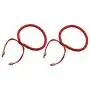 Skyflying 2PCS Cotton Red Line Lucky Love Chain Kabbalah Adjustable Bracelet Ankle Chain Protection Faith Unisex