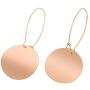 Jertom 14K Gold Plated Stud Earrings, Drop Dangle Long Earrings, Fashion Jewelry for Women Girls