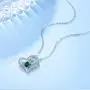 Mothers Day Birthday Gifts for mom Double Hearts Forever Love Infinity Jewelry April Simulated Diamond Birthstones Emerald Peridont and more stones Necklace for Wife Sterling Silver Mothers Day Birthday Gifts for mom Double Hearts Forever Love Infinity Jewelry April Simulated Diamond Birthstones Emerald Peridont and more stones Necklace for Wife Sterling Silver