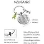 WSNANG Kidney Disease Awareness Jewelry Behind Every Person with Kidney Disease There is Stronger Family Supports Them Keychain Kidney Disease Fighter Gift