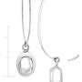 Silpada Wire Drop Earrings in Rhodium-Plated Sterling Silver