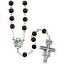 Vatican Imports San Damiano Crucifix Cross Rosary | Saint Francis of Assisi Centerpiece | Beautiful Dark Wooden Beads | Christian Jewelry Vatican Imports San Damiano Crucifix Cross Rosary | Saint Francis of Assisi Centerpiece | Beautiful Dark Wooden Beads | Christian Jewelry