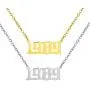 TOOPNK 2Pcs Birth Year Number Necklace, 1970 to 2005 Pendant Necklace, Personalized Birthday Jewelry