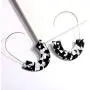 GIMEFIVE Leopard Print Acrylic Earrings Statement Hoop Earrings Resin Wire Drop Dangle Earrings Fashion Jewelry for Women GIMEFIVE Leopard Print Acrylic Earrings Statement Hoop Earrings Resin Wire Drop Dangle Earrings Fashion Jewelry for Women