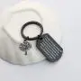 FUSTMW Unbiological Sister Gifts Thank You for Being My Unbiological Sister Keychain Friendship Jewelry Soul Sisters Gifts for BFF