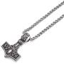 Thors Hammer Necklace Norse Viking Thors Hammer Amulet Pendant Necklace Talisman Jewelry