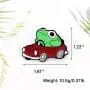 Novelty Animal Frog Enamel Pin - Cute Mushroom Plant Lapel Pins Badge Brooch Jewelry Accessory for Bags Clothes Caps Novelty Animal Frog Enamel Pin - Cute Mushroom Plant Lapel Pins Badge Brooch Jewelry Accessory for Bags Clothes Caps