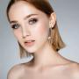IBEEDOW Korea Style Stainless Steel Tassel Drop Earrings for Women Drop Hypoallergenic Hoop Earrings