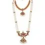 Fashionatelier Beautiful Designer Gold Plated Necklace Set Fashionatelier Beautiful Designer Gold Plated Necklace Set