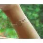 EFYTAL Generations Grandma Bracelet Sterling Silver 3 Interlocking Circles Mom & Granddaughter Mothers Day Gift