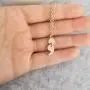 NOUMANDA Fashion Round Comma Necklace Personality Punctuation Symbol Pendant Jewelry
