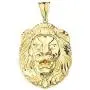 Bold 14k Yellow Gold Sparkle-Cut Lion Statement Pendant (3 Sizes) Bold 14k Yellow Gold Sparkle-Cut Lion Statement Pendant (3 Sizes)