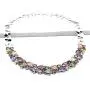Classic Multi Gemstones Silver Sets, Amethyst Garnet Morganite Peridot Classic Multi Gemstones Silver Sets, Amethyst Garnet Morganite Peridot