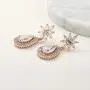 SWEETV Wedding Bridal Dangle Earrings for Brides Bridesmaid,Crystal Rhinestones Cubic Zirconia Drop Earrings Ideal for Womens Pageant,Prom,Party SWEETV Wedding Bridal Dangle Earrings for Brides Bridesmaid,Crystal Rhinestones Cubic Zirconia Drop Earrings Ideal for Womens Pageant,Prom,Party