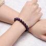 Top Plaza Mens Womens Natural Gemstone Round Beads Healing Crystals Reiki Chakra Balancing Stretch Bracelets
