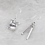 CENWA Music Festival Drums Dangle Earrings Drummer Gift Drummer Jewelry Drum Kit and Drumstick Charm Earrings Gifts Drum Player Band Gifts