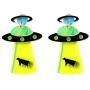 UFO Aliens Acrylic Earrings Jewelry - Multiple Styles