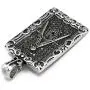 GUNGNEER Masonic Necklace Stainless Steel Keel Chain Dog Tag Mason Pendant Biker Freemason Jewelry for Men Women GUNGNEER Masonic Necklace Stainless Steel Keel Chain Dog Tag Mason Pendant Biker Freemason Jewelry for Men Women