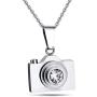 AKTAP Photographer Gift Camera Necklace Photography Lover Gift Videographer Gift 3D Camera Charm Pendant for Photography and Selfie Lovers